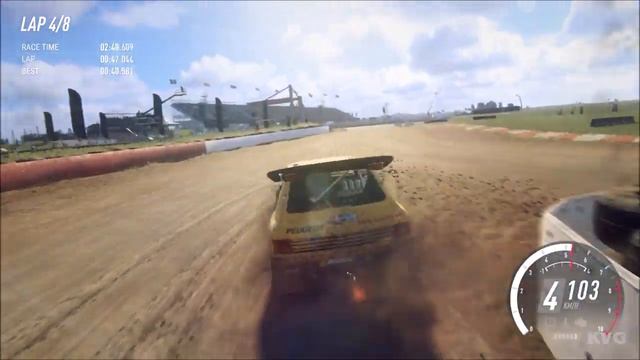DiRT Rally 2.0 - Peugeot 205 T16 Rallycross Gameplay (PC HD) [1080p60FPS] смотреть онлайн