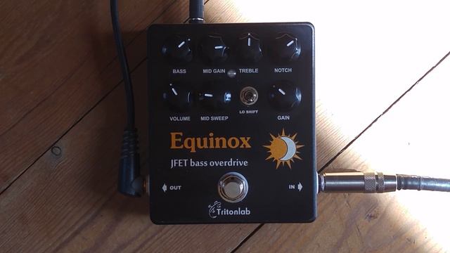 Tritonlab Equinox JFET Bass Overdrive / Preamp Demo смотреть онлайн