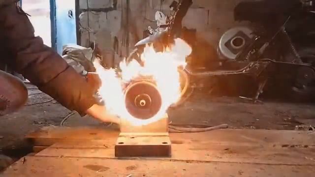 жгём абразивные круги. смотреть онлайн