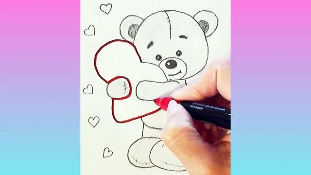 ИДЕИ ДЛЯ РИСОВАНИЯ КАРАНДАШОМ | Как Нарисовать Милых Животных Очень Легко И Просто смотреть онлайн