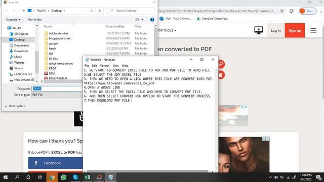 How Easy Convert any File into PDF and Editable Word File...with easy Step....!!! смотреть онлайн