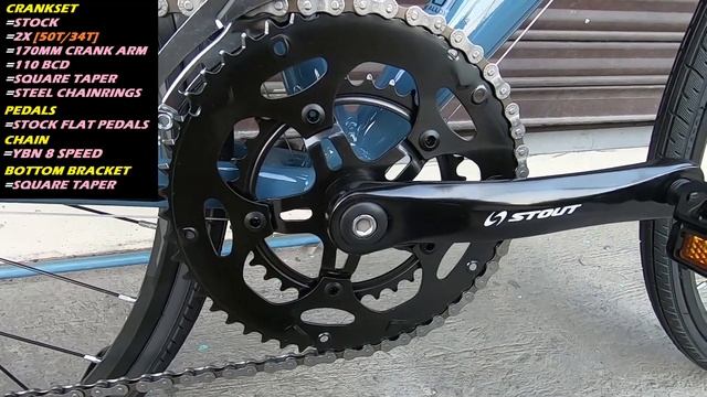 Budget Disc Brake 8 Speed Road Bike UNDER PHP 10,000! **STOUT FORCE** at Big Bert's Bike House! смотреть онлайн