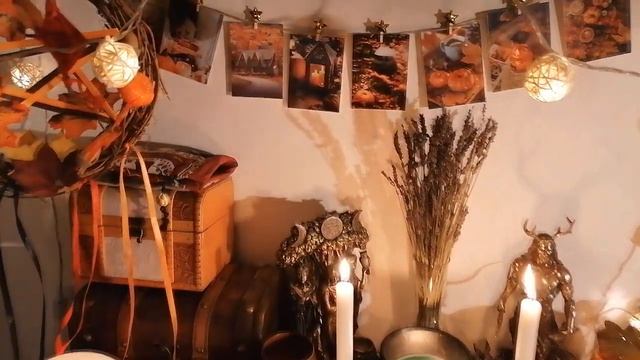Путь Ведьмы - Украшаем алтарь на САМАЙН / ХЭЛЛОУИН. Магия Викка #46 смотреть онлайн