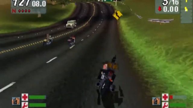 Road Rash: Jailbreak (2000) - Rashing as Brick (DeSades) LONGPLAY смотреть онлайн