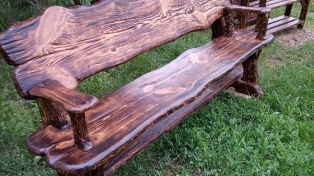 дюжина деревянных скамеек для сада и дачи смотреть онлайн