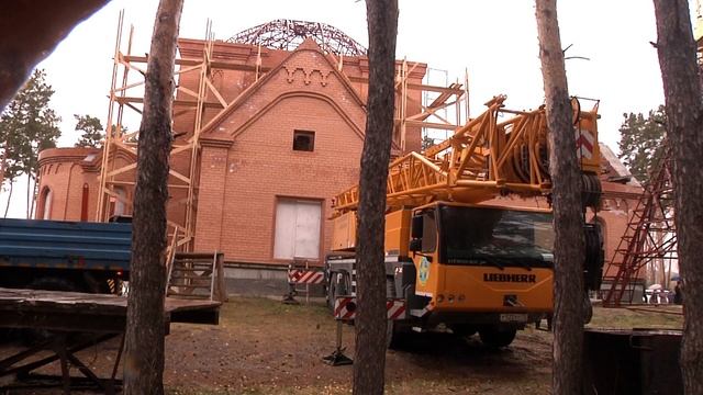 Освящение крестов на строящихся храмах Курганская епархия смотреть онлайн