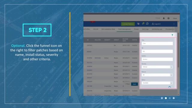 Know how to check patch status and deploy selected patches to devices смотреть онлайн