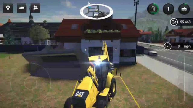 Backhoe At Work |construction Simulator 3 Gameplay #1
