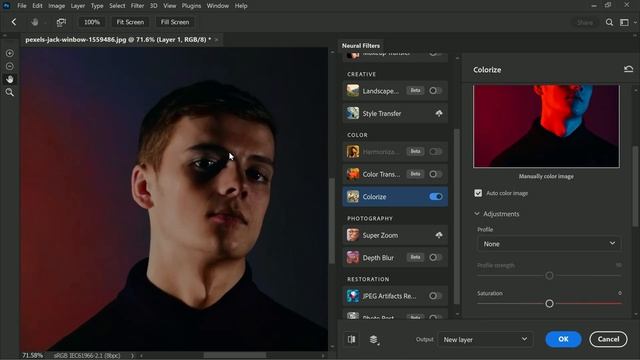 Removing Color Lighting from Photos - Photoshop Tutorial смотреть онлайн