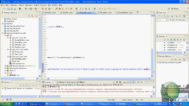 10 spring整合JDBC 实现基于RowMapper的查询 смотреть онлайн