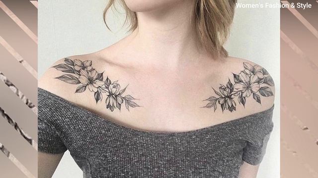 Lovely Chest Tattoo Designs For Girls 2023 | BEST Chest Tattoos For Ladies | Womens Tattoos - Part