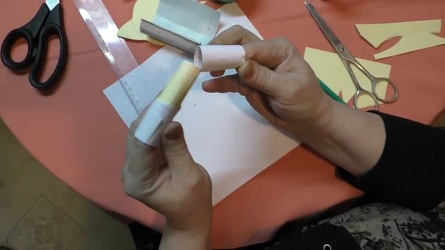 Мастер класс по изготовлению куклы из бумаги и картона. смотреть онлайн