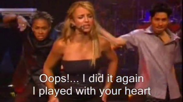 Britney Spears - Oops!...I did it again (karaoke)