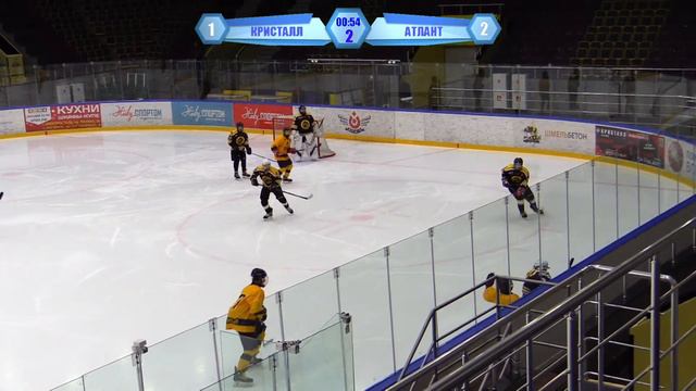 ХК "Кристалл" г. Электросталь VS "Атлант" г. Мытищи 2007 г. р. СМО. смотреть онлайн