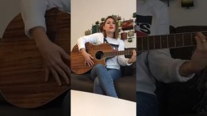 Лети за мной, авторская песня, на гитаре