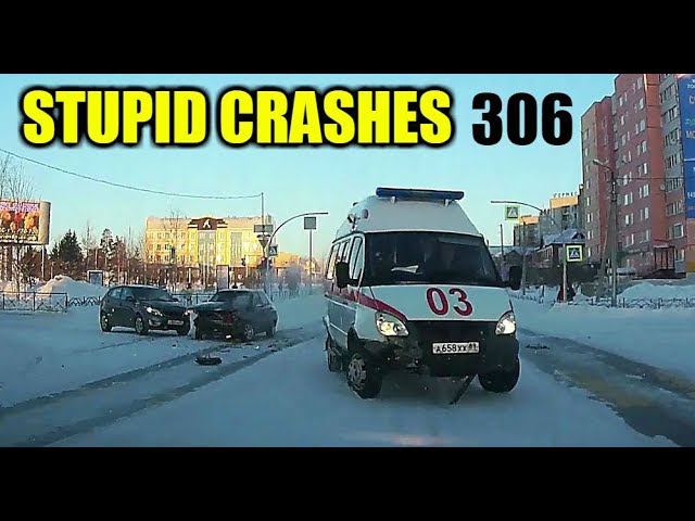 Stupid driving mistakes 306 (January 2019 English subtitles) смотреть онлайн