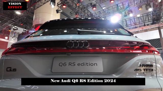It Has a Larger Body Size Than the Audi Q7. New Audi Q6 RS Edition 2024 смотреть онлайн
