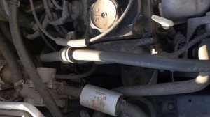 Mitsubishi Lancer 9. Шум (цокот) в районе приводных ремней при прогреве.