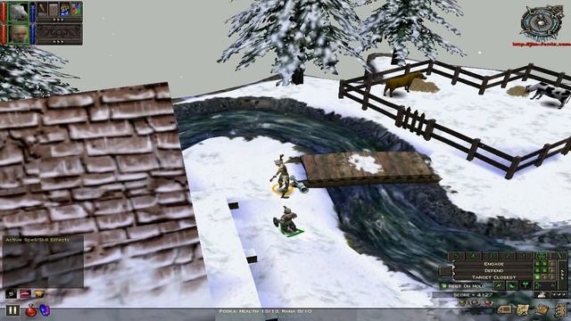 Dungeon Siege Mageworld - Walkthrough. Part 7 The village of the White Queen's Bishop смотреть онлайн