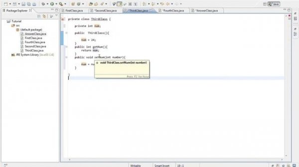 Java programming part 16 Java Get Set Methods