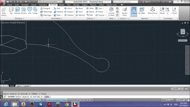 CREATING A 3D TABLE IN AUTOCAD ---- by VIKAS PRAJAPATi YouTube смотреть онлайн