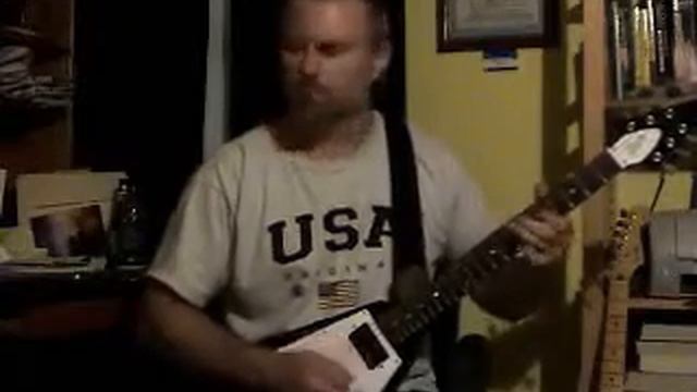 Fender G-DEC "Bakersfield" Blues Gibson Flying V Guitar смотреть онлайн