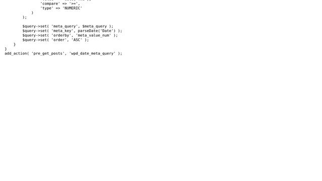 Wordpress: Sanitize Custom Field Value in Meta Query смотреть онлайн