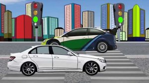 Машинки. Гонки по городу.