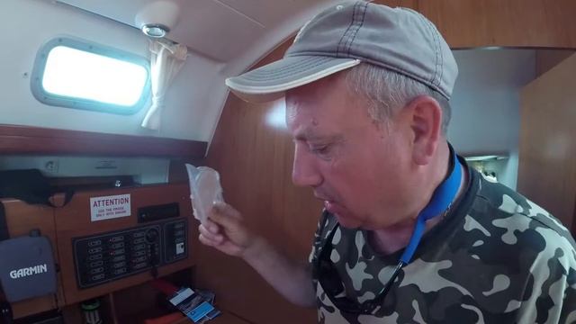 Часть2. Обзор чартерной яхты. Греция походы по островам 2017. смотреть онлайн