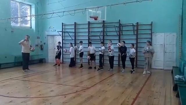 Урок в 5 классе. Волейбол. Подача мяча смотреть онлайн