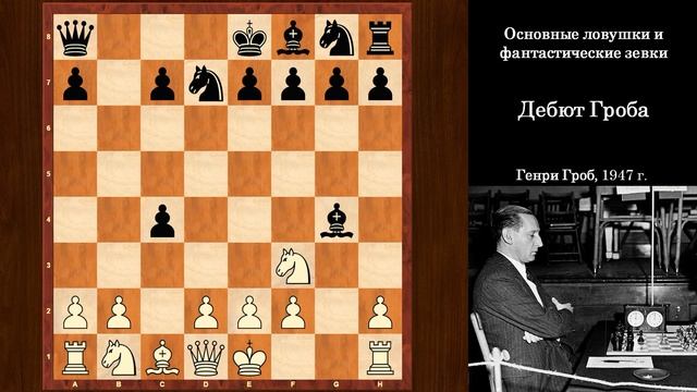 Шахматы для начинающих. Дебют Гроба. Дикие зевки и ловушки в дебюте!