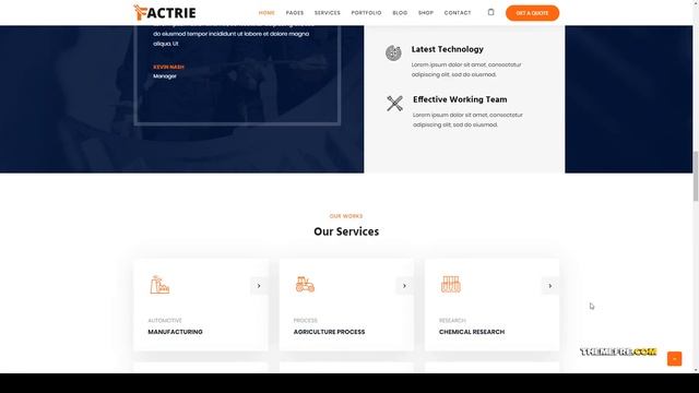 Sasaki - Manufacturing and Industrial Factory WordPress Theme смотреть онлайн