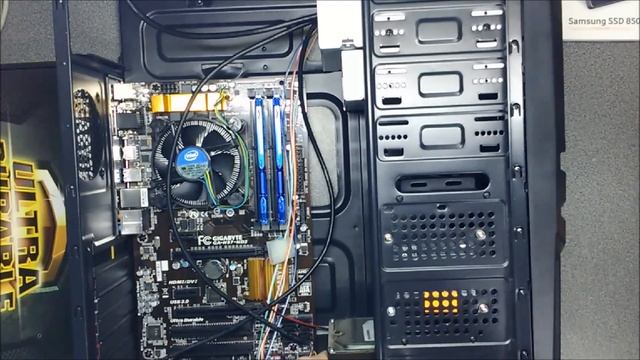 I7 4790k + GIGABYTE GA-H97-HD3 + Samsung SSD 850 EVO 250GB + Nvidia GTX 750