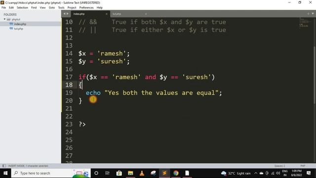 logical operators in php | php tutorial for beginners full - 16 | php tutorial | php full course смотреть онлайн