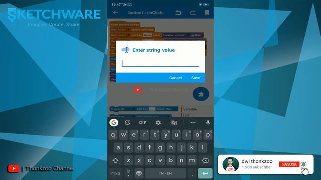 Sketchware | Change Firebase Key Map As Needed. смотреть онлайн