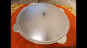 Алюминевый казан / Подготовка казана / Как прокалить казан в домашних условиях