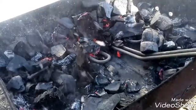 розжиг углей за 10 минут без химии и дров смотреть онлайн