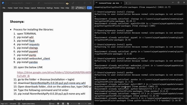 How to Setup SHOONYA FINVASIA API for Python Algo Trading смотреть онлайн