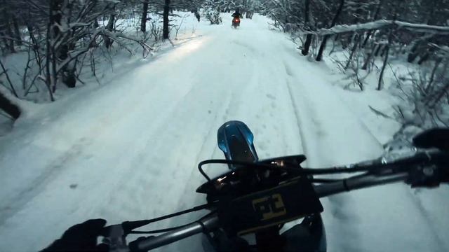 Первый зимний выезд. Без шипов. 4К смотреть онлайн