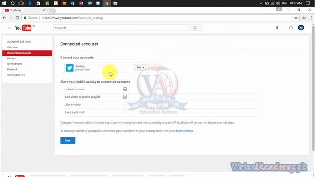 How to get Custom URL For YouTube Channel || Youtube Privacy and Notification settings || Lesson 10 смотреть онлайн