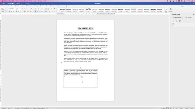 In Word How To ALIGN TEXT To The Left And Right | EASY TUTORIAL