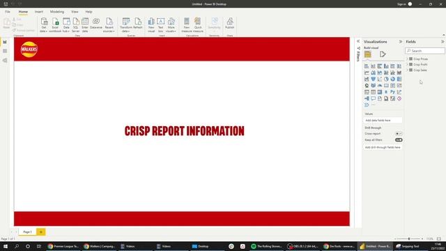 Power BI Beginners Guide... (Build a template based on a website) смотреть онлайн
