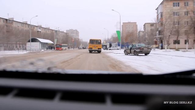 Казахстан, Актобе, Зима 2011-2012 [serj.ws] смотреть онлайн
