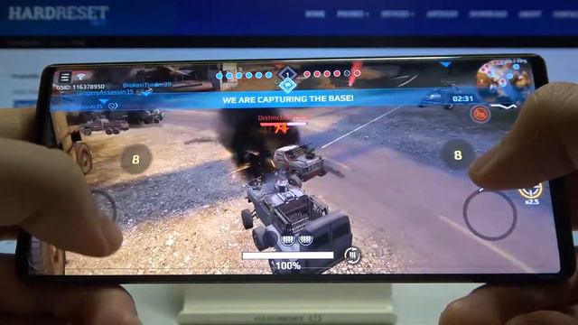 Crossout Mobile On LG Wing