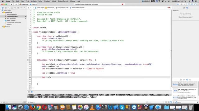 create directory and Folder swift 3 and xcode 8 later смотреть онлайн