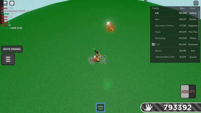 proof hallow jack is op - (Roblox Slap Battles) смотреть онлайн