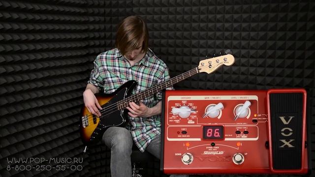 Басовый процессор VOX STOMPLAB 2B смотреть онлайн