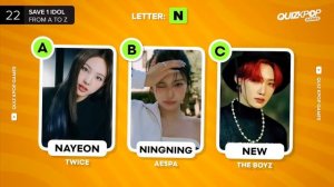 Квиз: спаси одного из к-поп айдолов