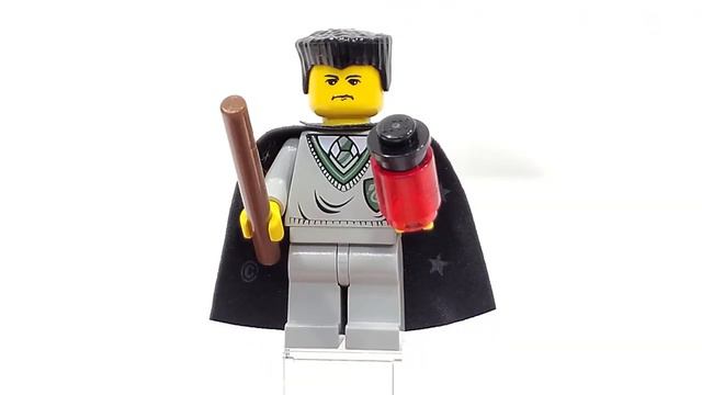LEGO Harry Potter Review: 4735 Slytherin (2002 Set) Mystery Of The Missing Hair...