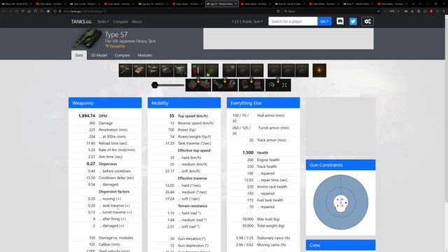 𝗖𝗧 𝟭.𝟮𝟯.𝟭 - 𝗝𝗣𝗡 "𝗚𝘂𝗻 𝗖𝗼𝗼𝗹𝗶𝗻𝗴" 𝗛𝗧'𝘀 --- Analysis & Breakdown || World of Tanks смотреть онлайн